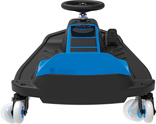 Razor Crazy Cart Shift for Kids Ages 6+ (Low) 8+ (High) - 12V Electric Drifting Go Kart - High/Low Speed Switch and Simplified Drifting System