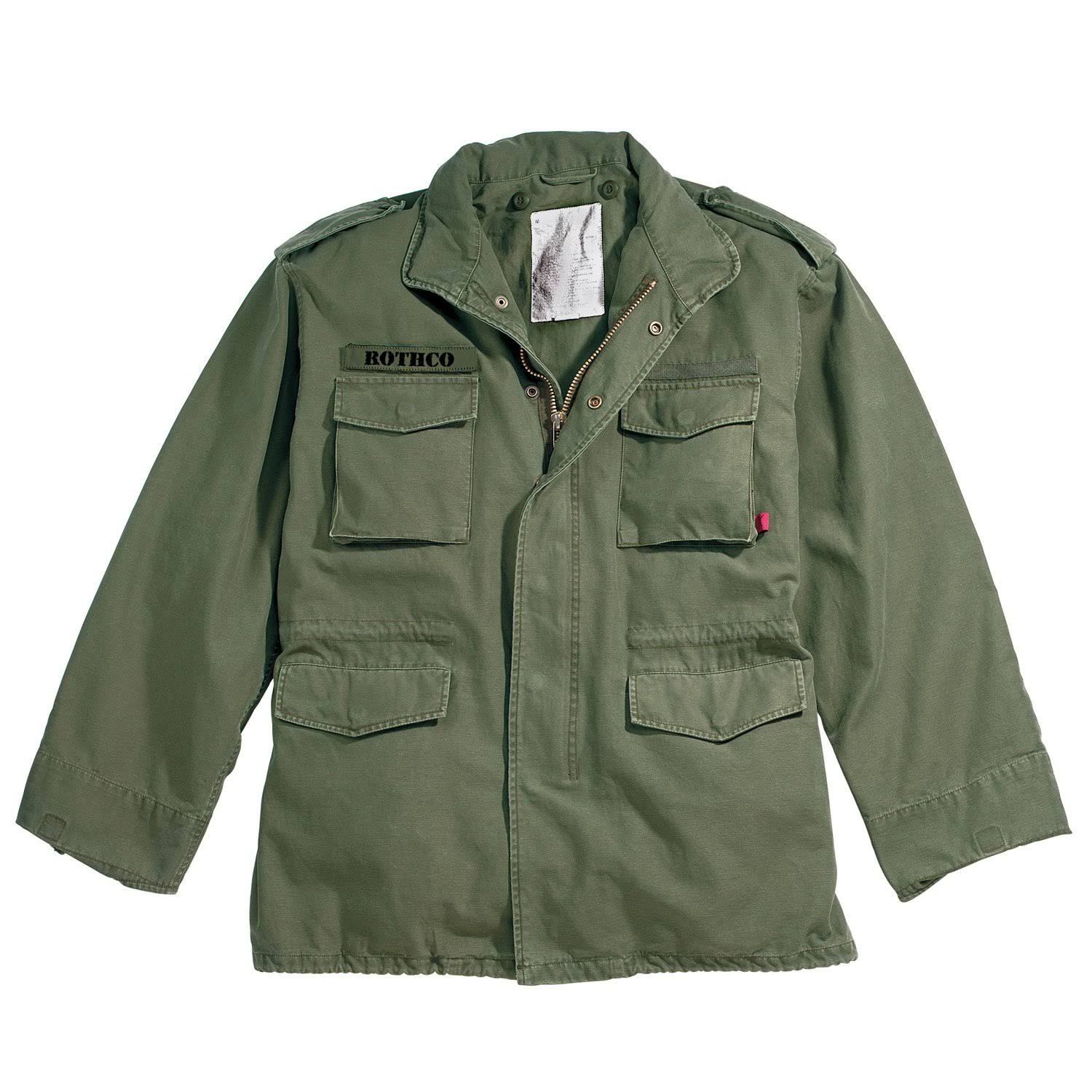 Rothco - Vintage M-65 Field Woodland Camo Jacket