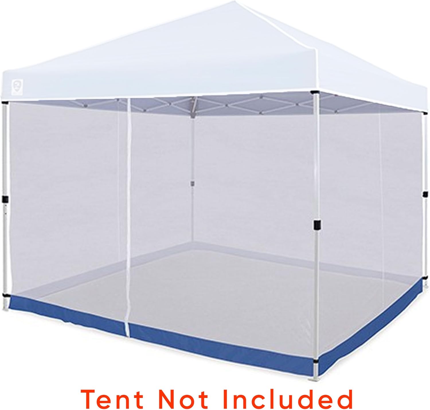 Z-Shade Everest 10 x 10 Foot Straight Leg Screen Room Mesh Canopy Tent Shelter Attachment for Patio, Camping, and Tailgating