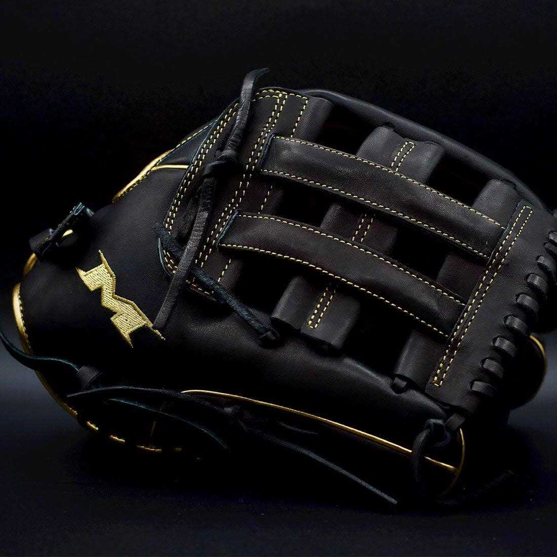 Miken Gold Pro Series 13.5 inch PRO135-BG Slowpitch Softball Glove - Sports Supplies Online Store