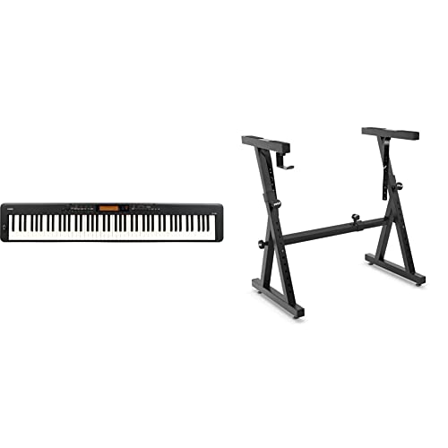 Casio CDP-S360 Slim 88-Key Weighted Digital Piano | Portable, Lightweight & Compact | 700 Tones, 200 Rhythms | Songwriting tools | USB-MIDI