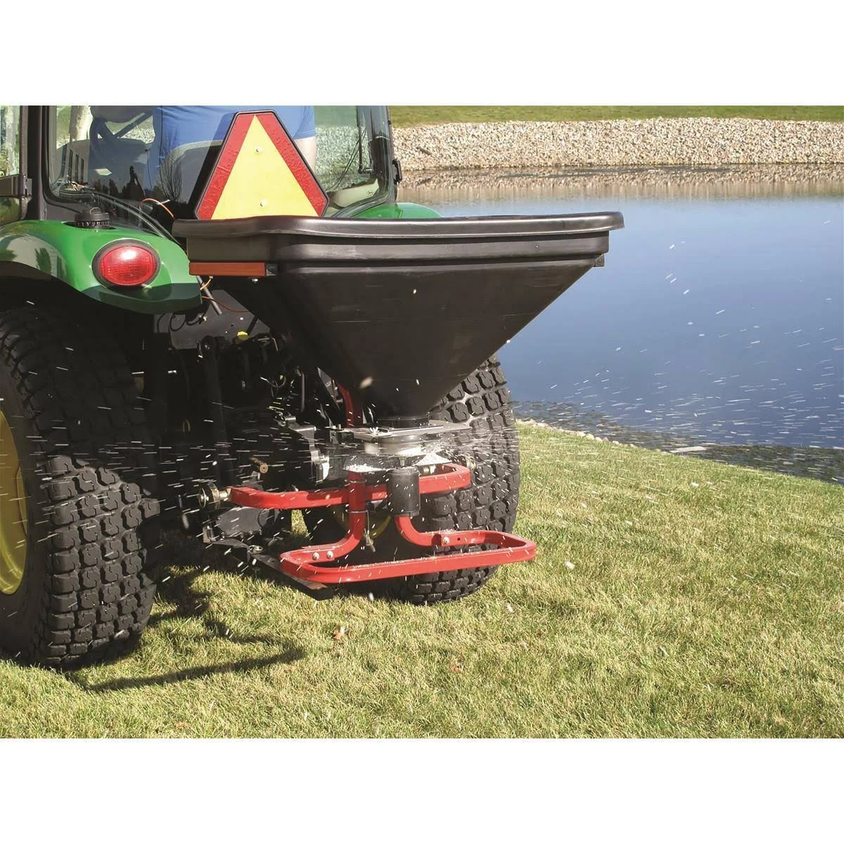 Fimco DMS-3PT-12V-5.0 4.5 Cu. ft. Capacity Dry Material Spreader