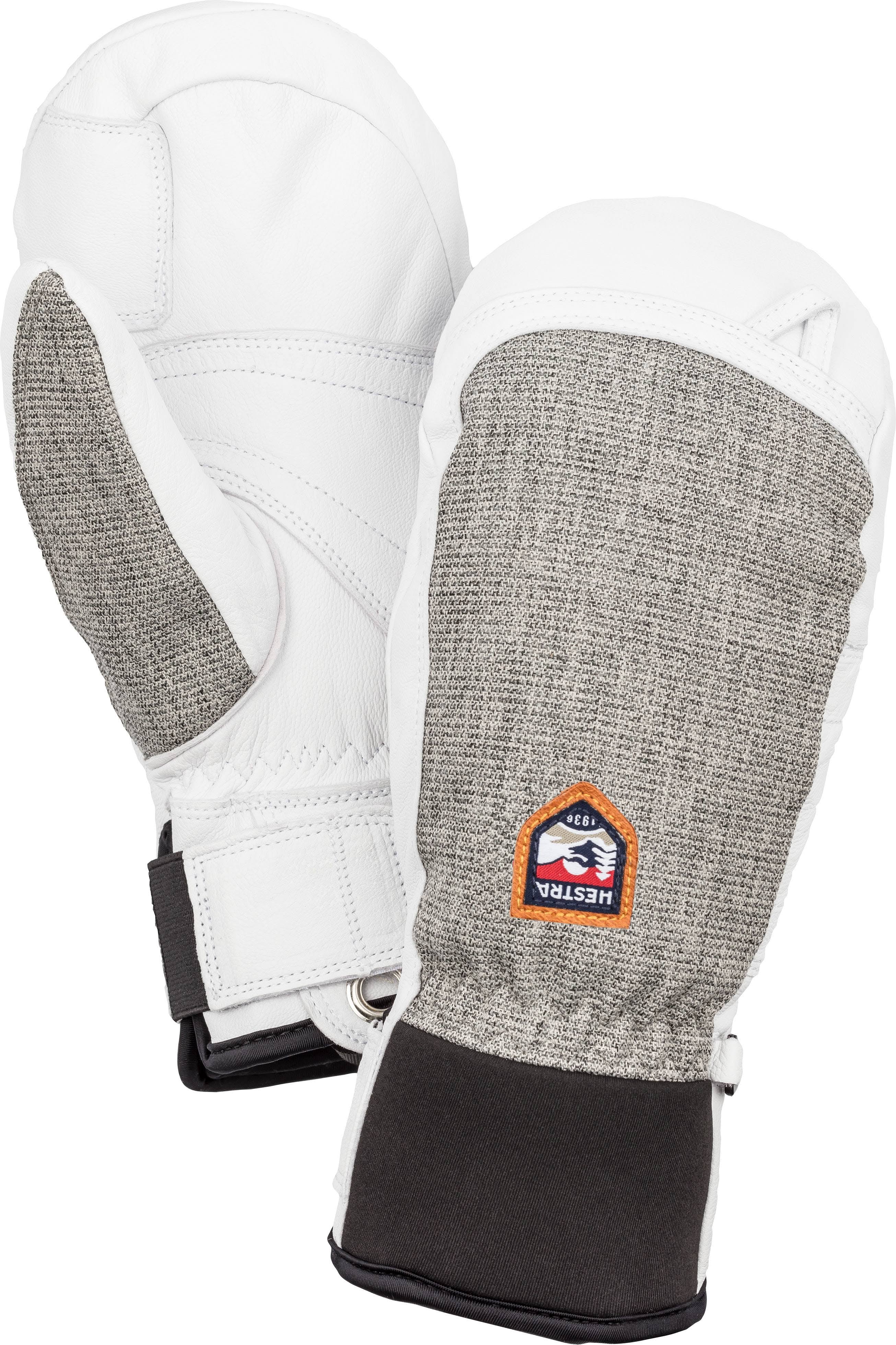 Hestra Army Leather Patrol - Mitt Light Grey 9