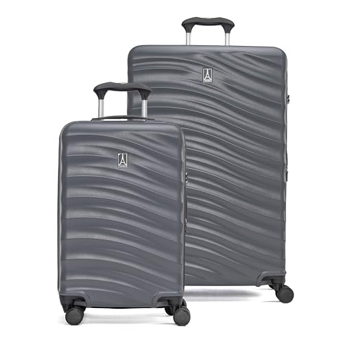 Travelpro Maxlite Air V2 Hardside Expandable Carry on Luggage, 8 Spinner Wheels, Lightweight Hard Shell Suitcase, TSA lock, Black, Carry On 21-Inch