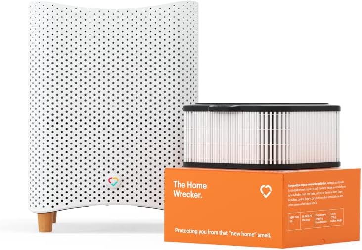 Mila Air Purifier with Basic Breather Filter (H12 HEPA), High-Performance Filter for Smoke, Allergens, Dust, Pollution & Pet Dander, 447 CADR, 1