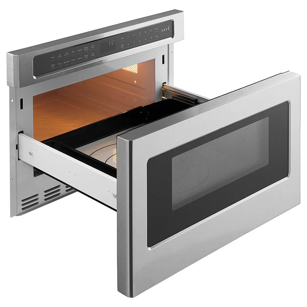 Cafe Cwl112p 24" Wide 1.2 Cu. Ft. Built-In Microwave Drawer Oven - Stainless Steel