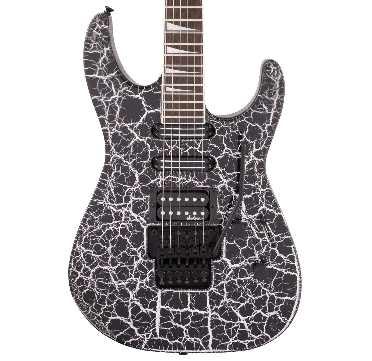 Jackson x Series Soloist SL3X DX Crackle Electric Guitar Silver