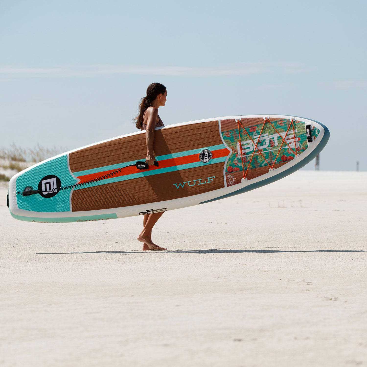 Bote Wulf Aero 10′4′′ Native Floral Inflatable Paddle Board - Sports Supplies Online Store