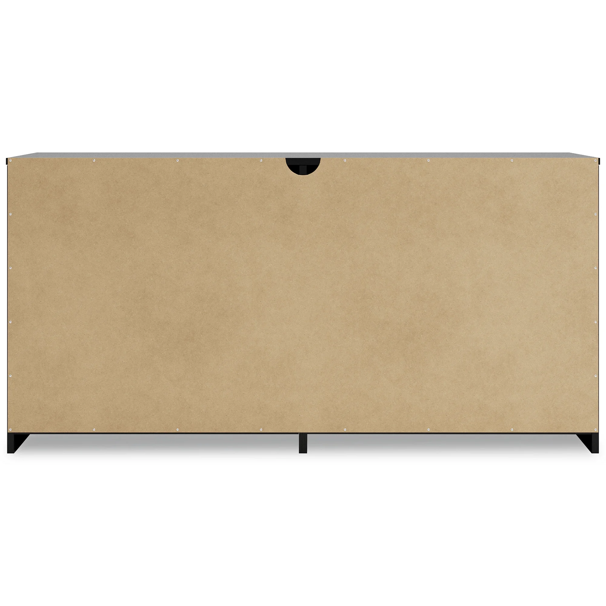 Signature Design by Ashley Casual Finch 6 Drawer Dresser, Black