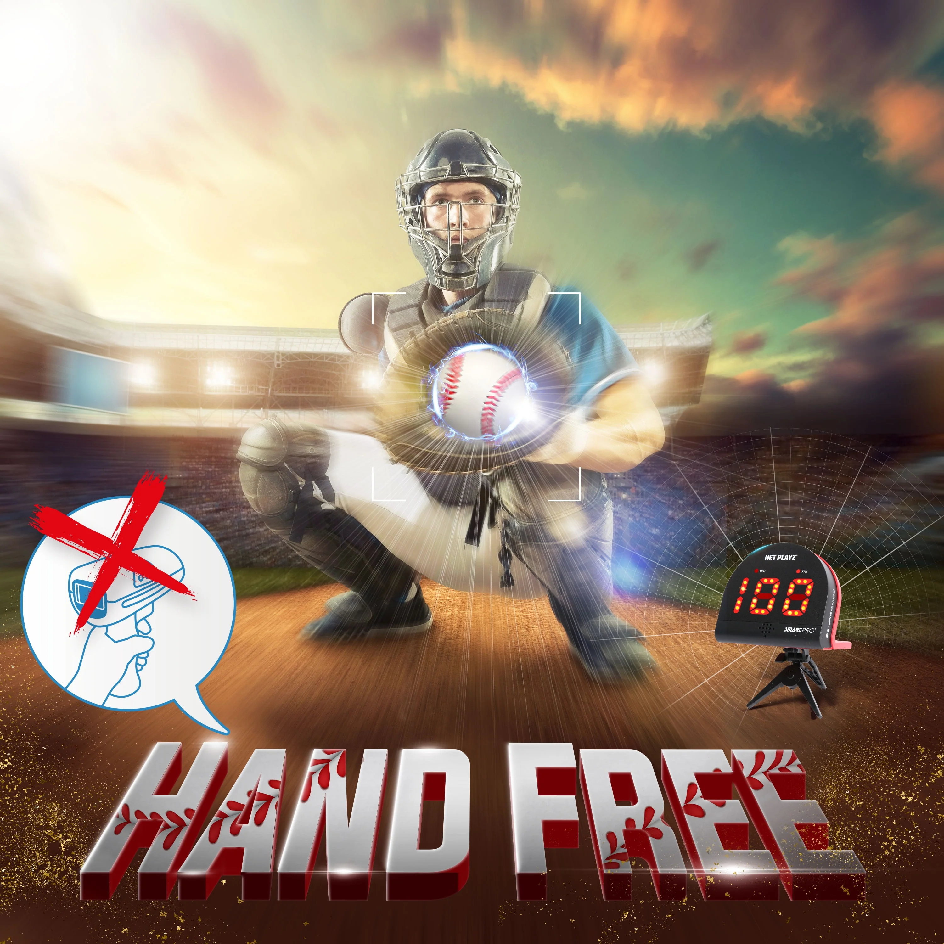 Baseball Radars, Speed Sensors Training Equipment (Hands-Free Radar Guns, Pitching Speed Guns) | Baseball Gifts