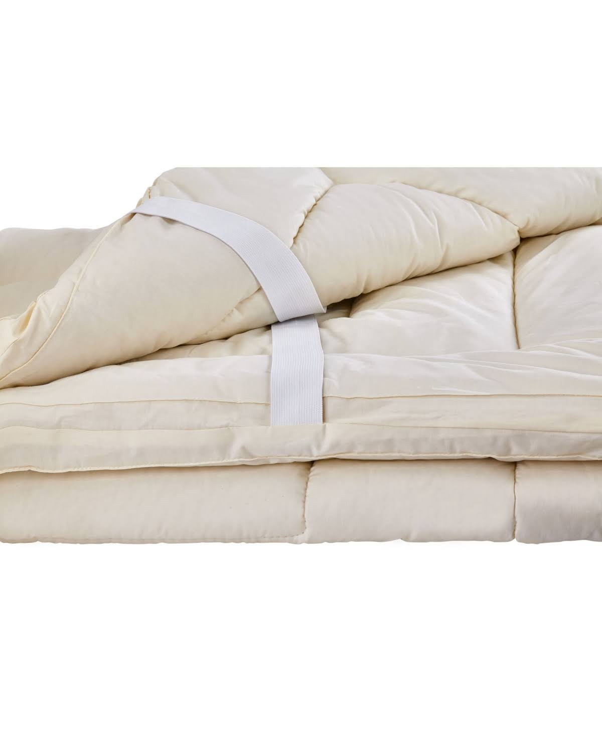 Sleep u0026 Beyond myTopper 100% Washable Wool Mattress Topper, Twin XL