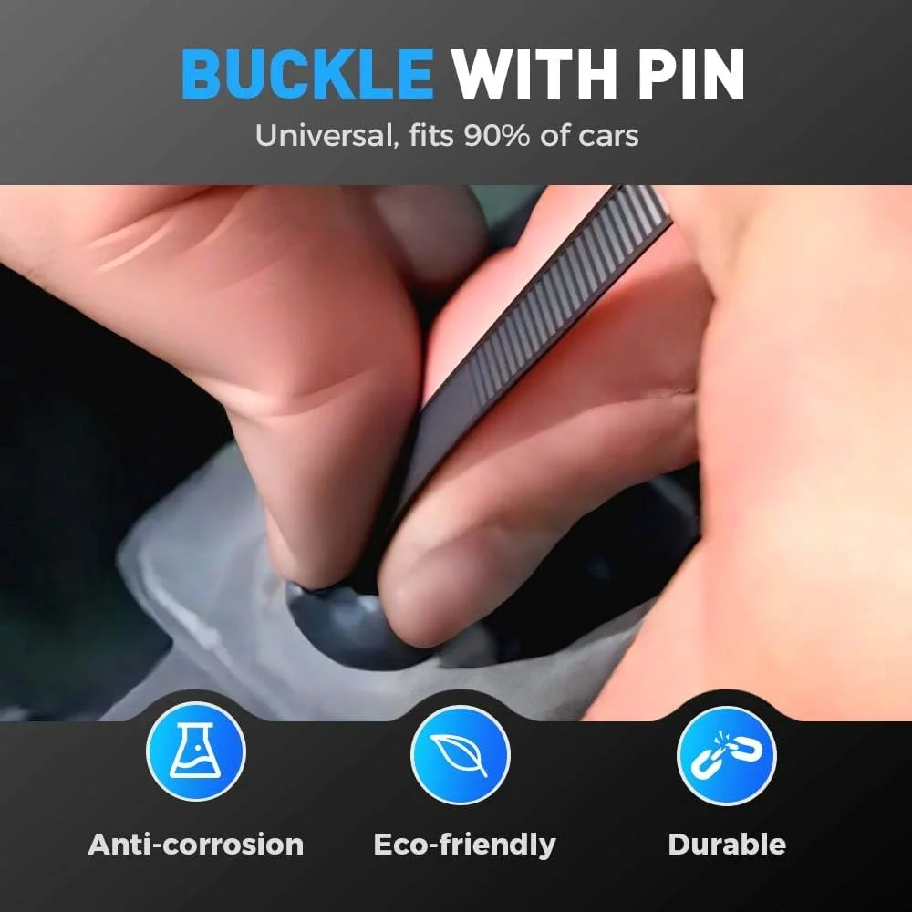 Nylon Universal Cable Tie Buckle, Heavy Duty Self-Locking Nylon Zip Ties Holder, New Multifunctional Cable Tie Buckle for Car Daily Repair