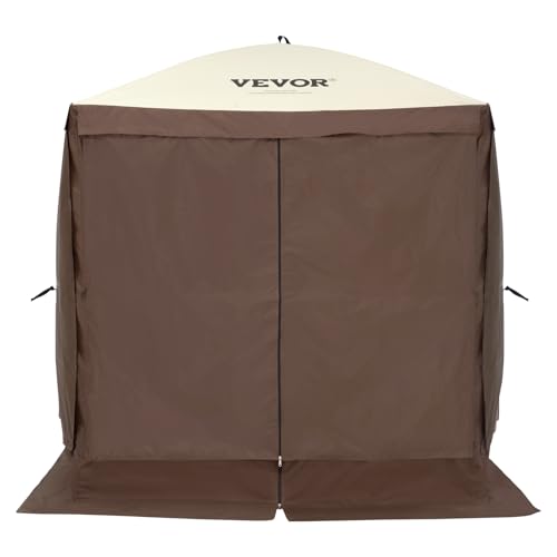 VEVOR Pop Up Gazebo Screen Tent, Pop-Up Instant Gazebo Tents with Mosquito Netting Outdoor Canopy