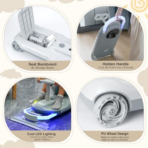 Electric Go Kart with Cleaning Fun for Ages 3 Years and Up Kids