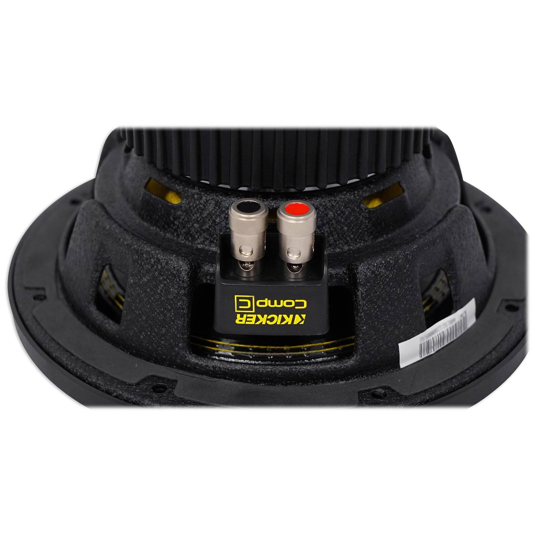 Kicker CompC Car Subwoofer - 8x22 44CWCD84