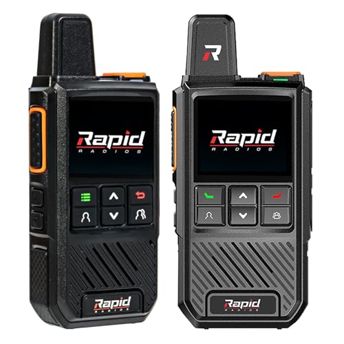 Nationwide LTE Walkie-Talkie - Two-Way Radio - Unlimited Range POC Two Way Radios Set