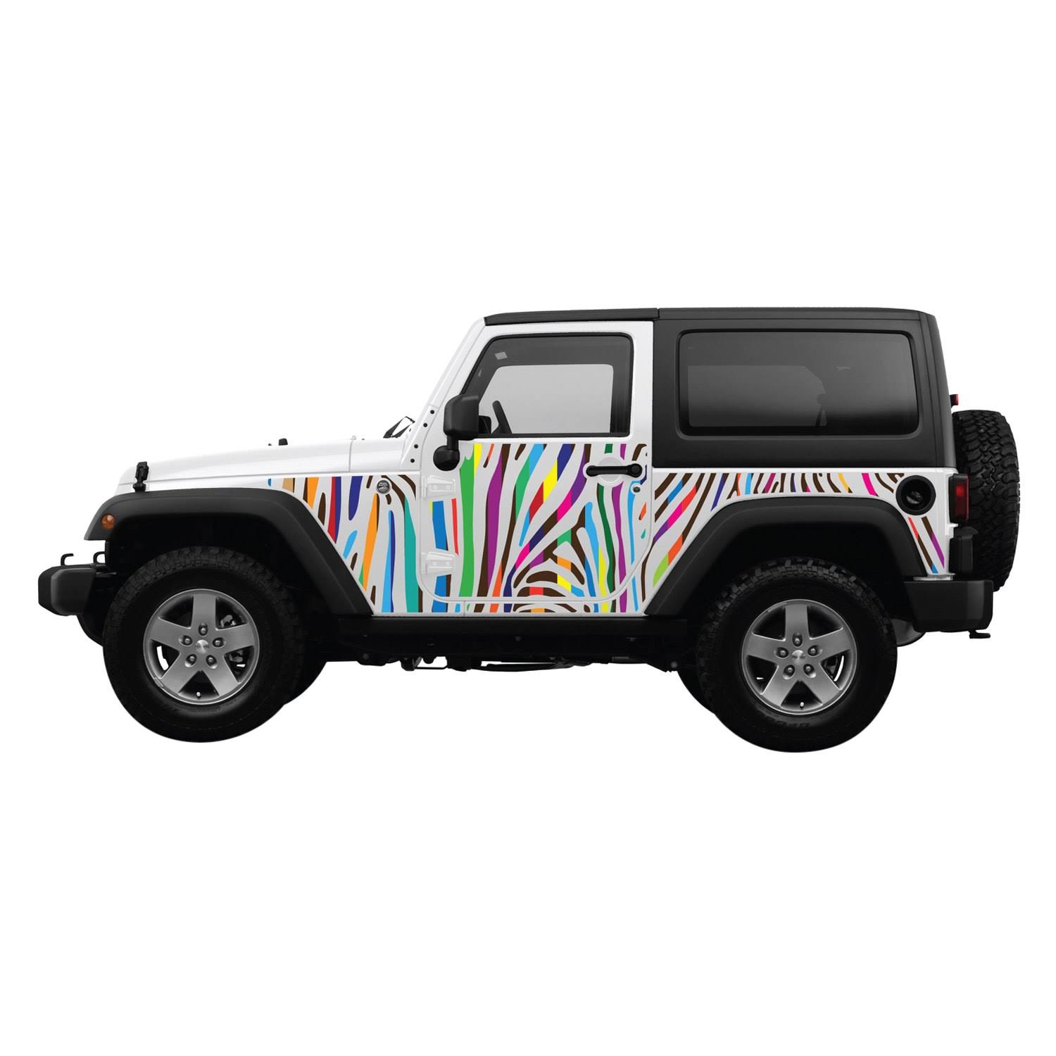 07-18 Jeep Wrangler JK 2-Door Mek Magnet Magnetic Body Armor Kit 2006