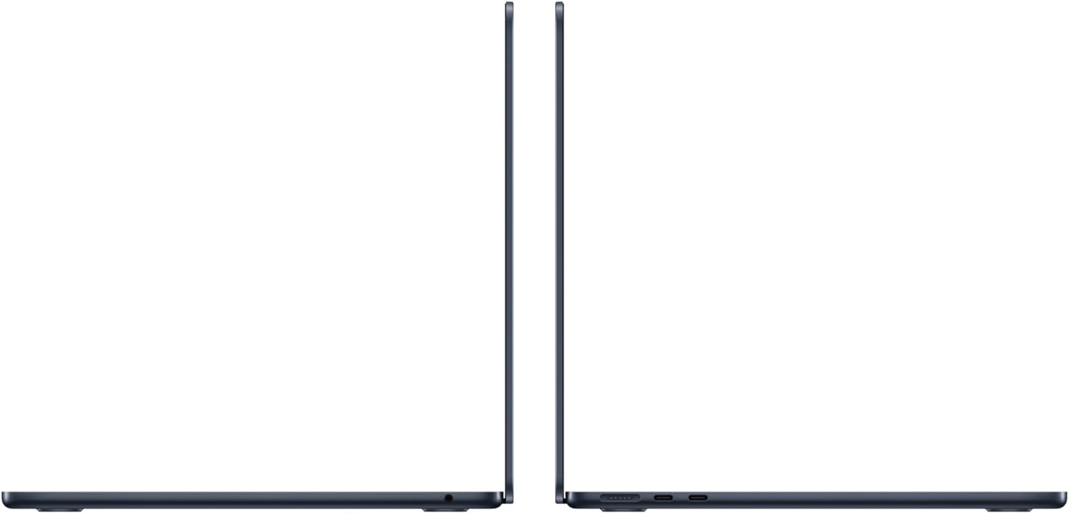 Apple 2024 MacBook Air 13-inch Laptop with M3 chip, 16GB Unified Memory, 256GB SSD Storage, Midnight - Z1BC0015S