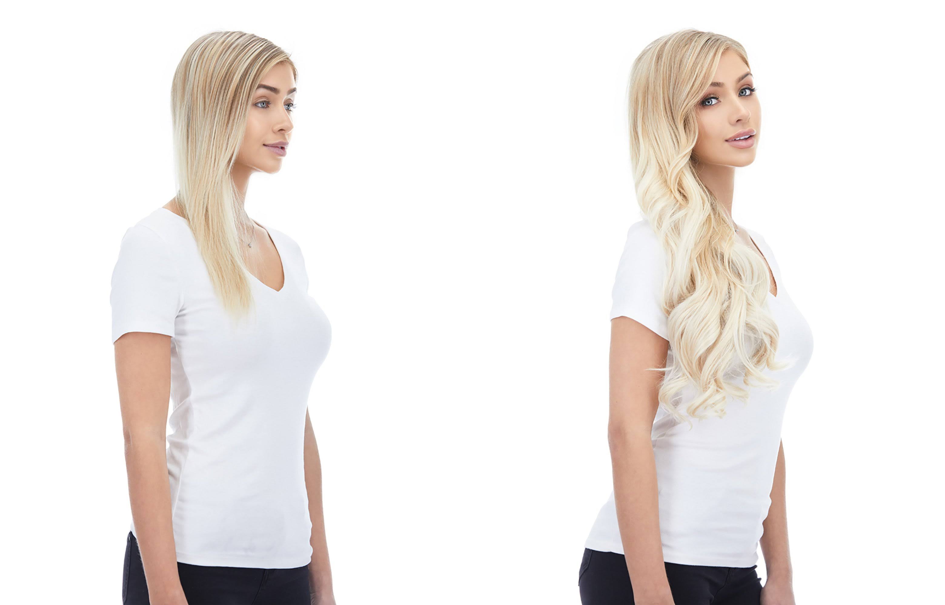 BELLAMI Magnifica 240g 24x22 Platinum Blonde Hair Extensions (80)
