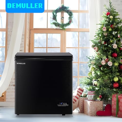 Deep Chest Freezers (Down to -12-50℉) with TWO Removable Baskets Freestanding DEMULLER Freezers