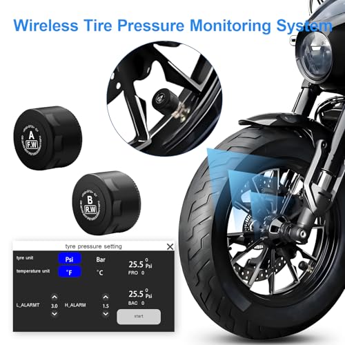 Professional Motorcycle Camera, Motorcycle Carplay & Motorcycle Android Auto, Motorcycle Dash Cam, 5" Motorcycle GPS Navigation, Motorcycle TPMS