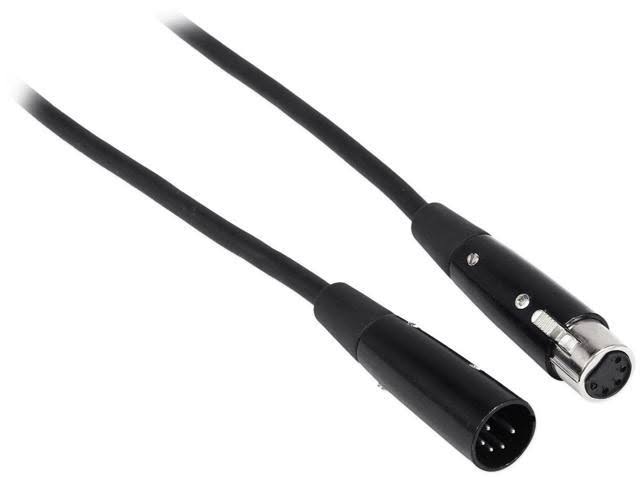 12 Rockville RDX5M5 5& 5-Pin Male-Female DMX Lighting Cables 100% Copper