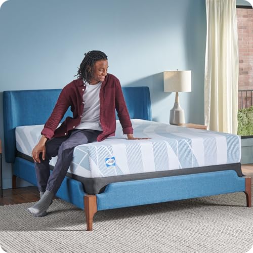 Sealy Dreamlife 12” Foam Mattress-in-a-Box, Full, SealyComfort Gel Memory Foam, SealySupport Transition Foam, Surface-Guard Technology