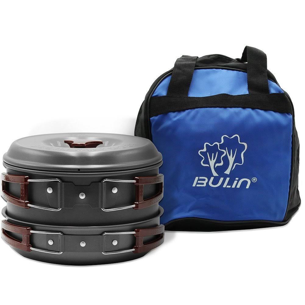Bulin 13 Piece Camping Cookware Mess Kit Outdoor Backpacking Hiking Gear Cooking