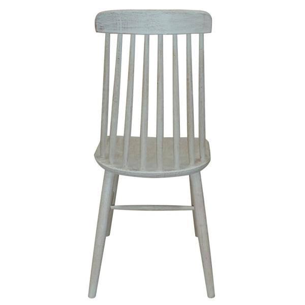 Home Accents Alliance Windsor White Dining Chair (Set of 2)