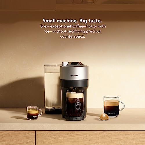 Nespresso Vertuo Pop+ Deluxe Coffee and Espresso Machine - Smart Home Appliances