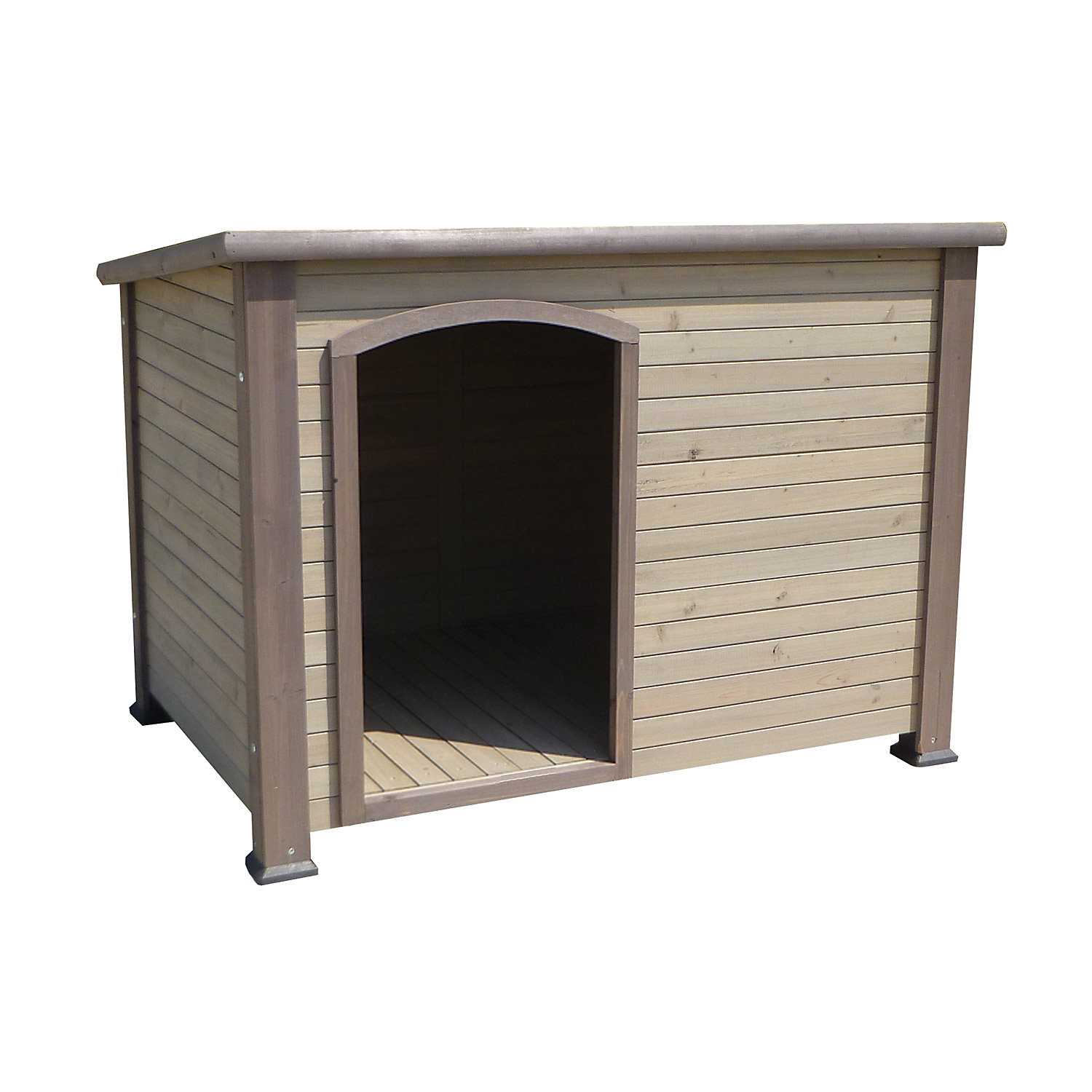 Precision Pet Extreme Outback Log Cabin Dog House, Large, 45.5 x 33 x 32.8 - Pet Supplies online store