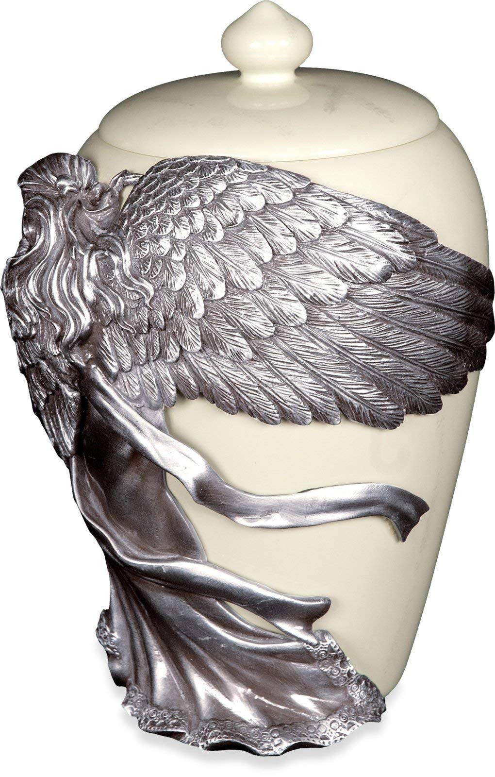 Angel&s Embrace Medium Stone Cremation Urn