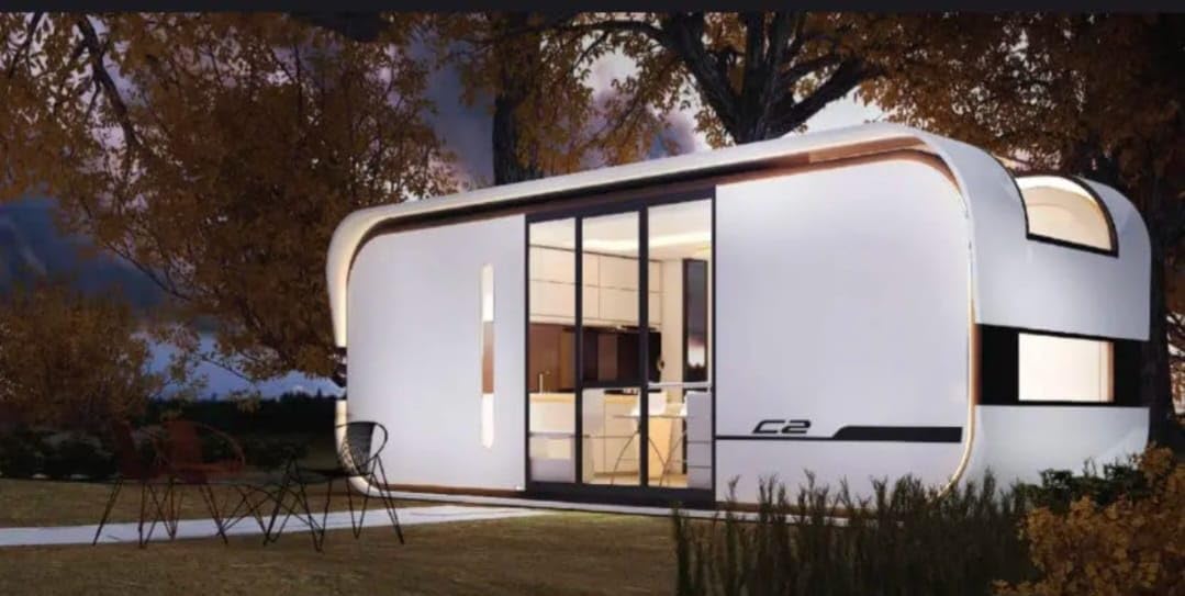 Premium One-Bedroom Capsule House with Ensuite Bathroom - Modern Hotel Room, Compact Design for Urban and Remote Settings