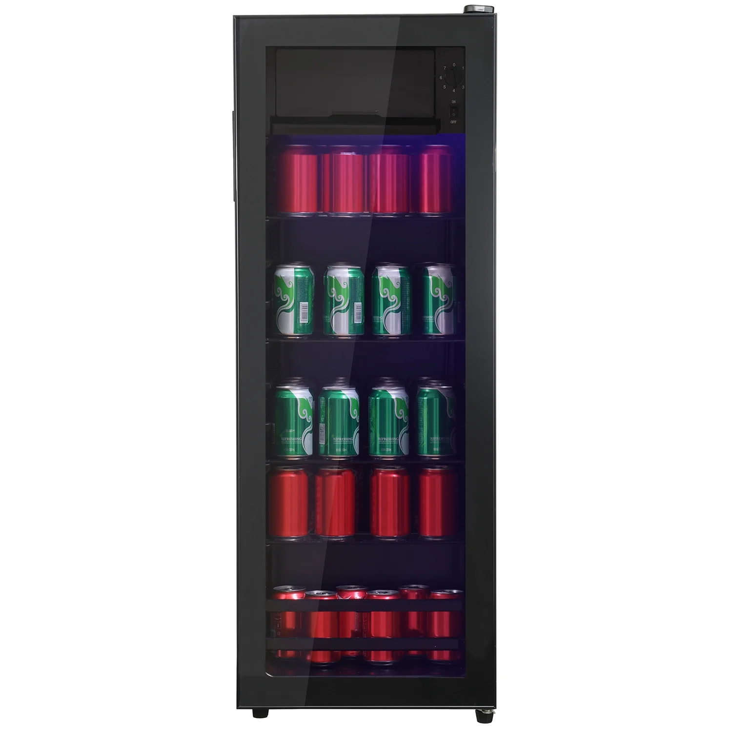 Kadyn 4.5cu.Ft Mini Fridge, 0.3cu.Ft Freezer for Home, Rv, Apartment, Office, Etc, Black, 16.10×15.70×43.10