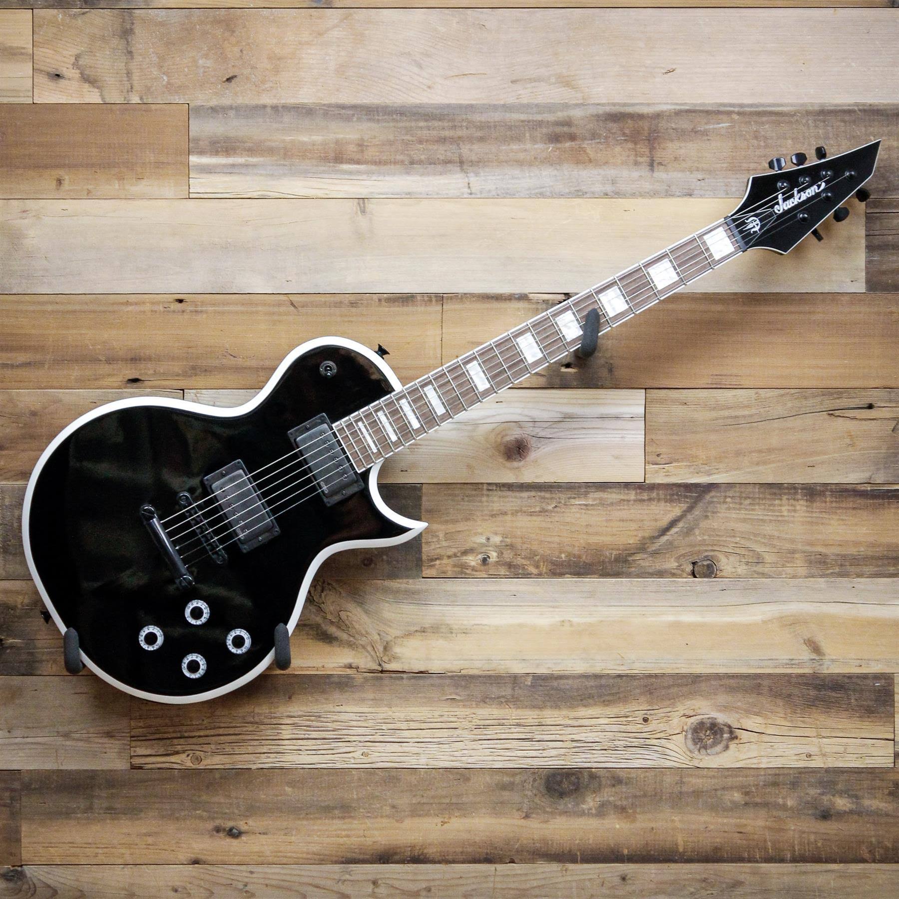 Jackson x Series Signature Marty Friedman MF-1 - Black with White Bevels
