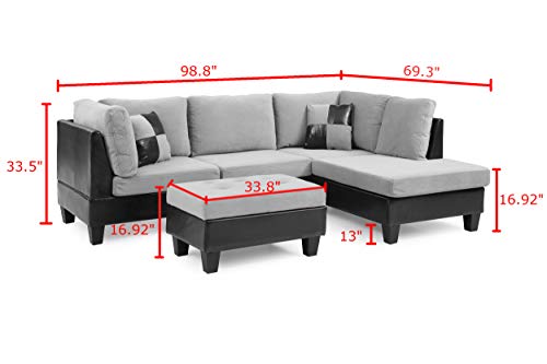 Edward Sectional, Tan
