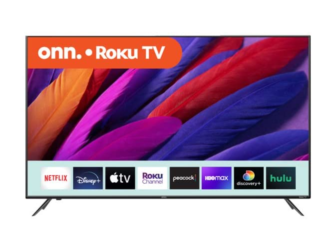ONN 50-Inch Class 4K Ultra HD LED Smart TV HDR (2160p) Resolution, 60 Hz Refresh Rate, DLED Display, Wireless Streaming, 100012585 (Renewed)