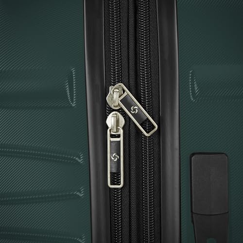 Samsonite Evolve SE Hardside Expandable Luggage with Double Spinner Wheels, Bass Black, Carry-on