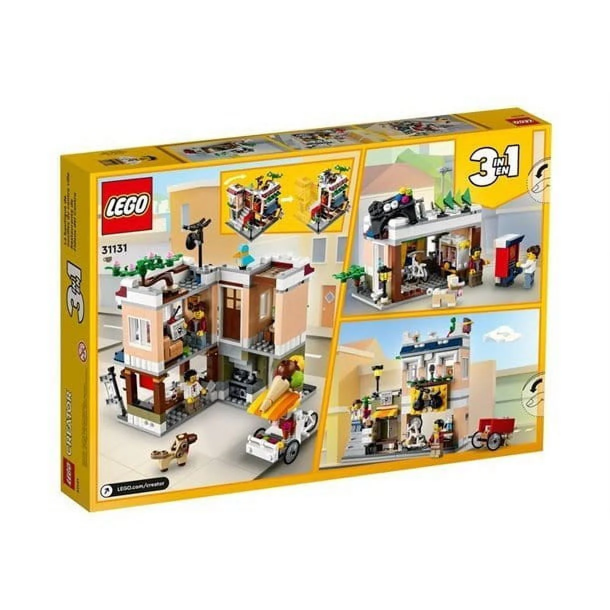 Lego Creator 3-in-1 City Centre Macaroni Shop 31131