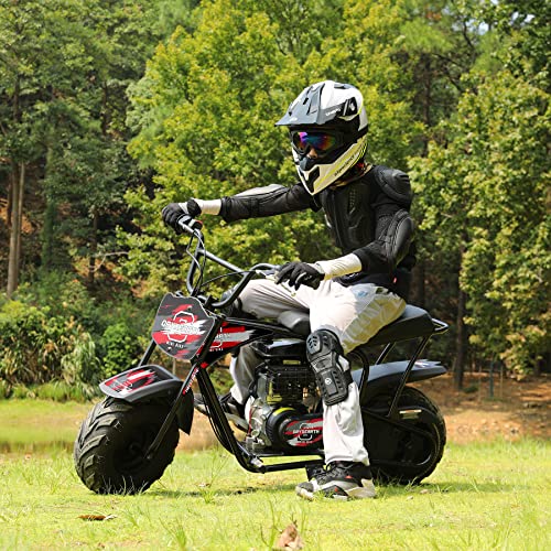 Oryxearth Mini Dirt Bike for Kids, 105CC 4-Stroke Kid Gas Powered Off-Road Pocket Pit Trail Motorcycle W/EPA Approved