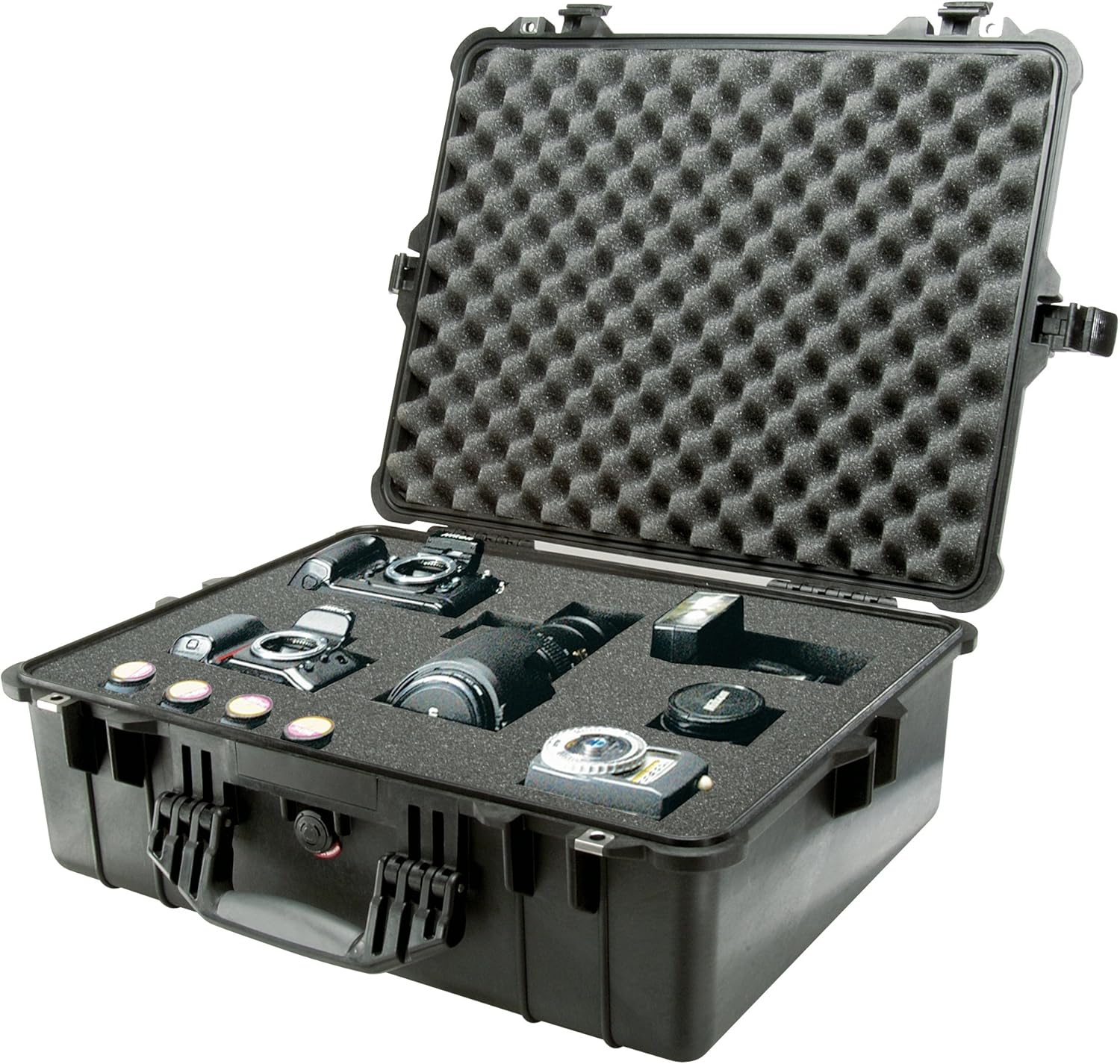 Pelican 1600 Case No Foam (Black)