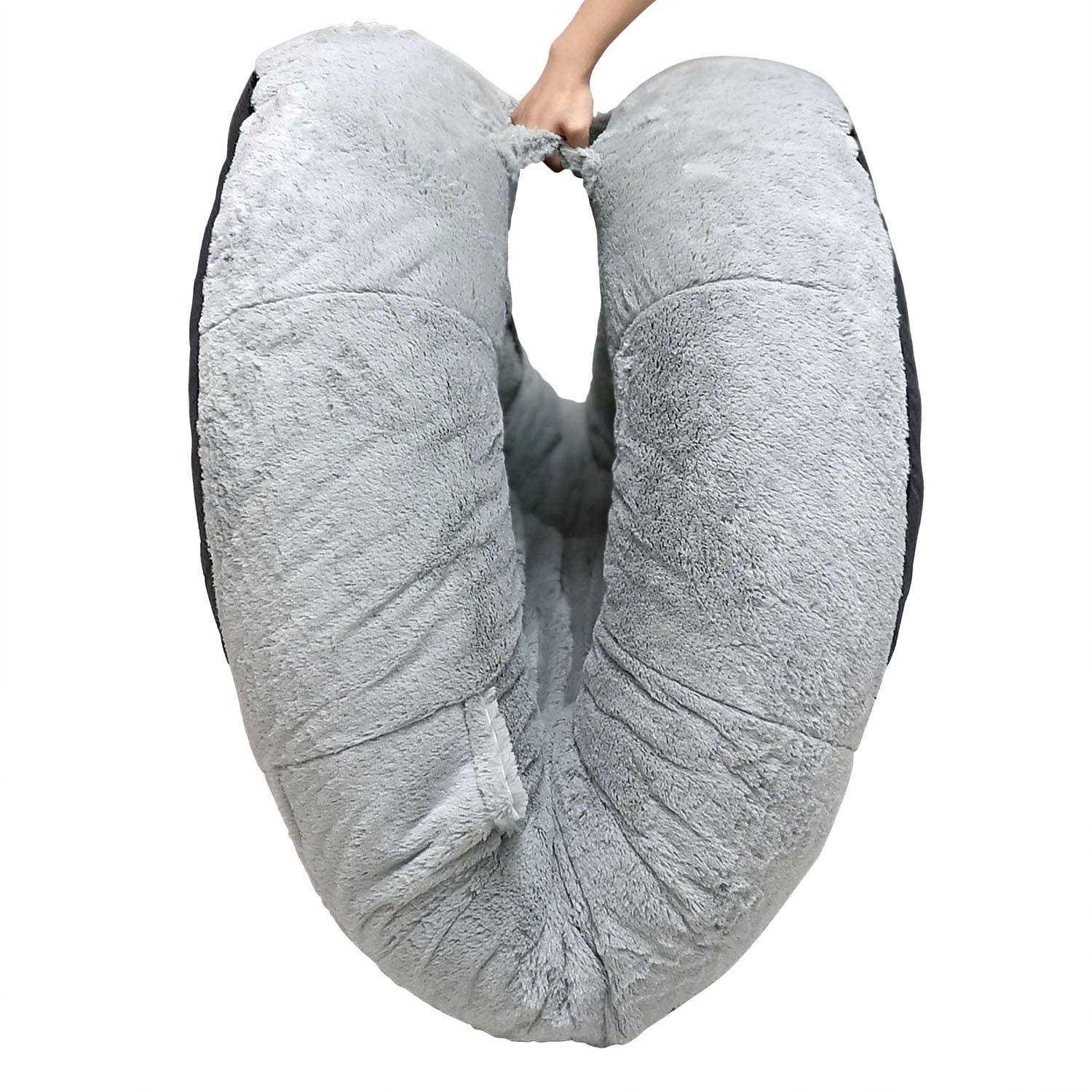 Fond + Found Large Cozy Plush Pet Bed for Humans - Pet Supplies online store