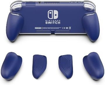 Nintendo Switch Lite Premium Bundle (Blue) (Renewed)