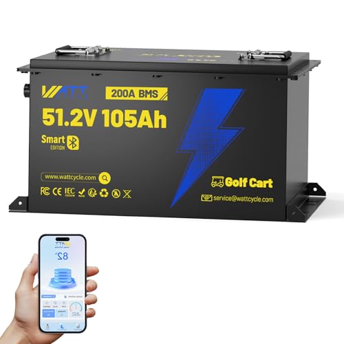 12V 314Ah Mini LiFePO4 Lithium Battery with Bluetooth 5.0, 200A BMS, 4.01kWh Energy, Upgraded Aluminum Cooling Fins & Braided Copper Wires, for RV