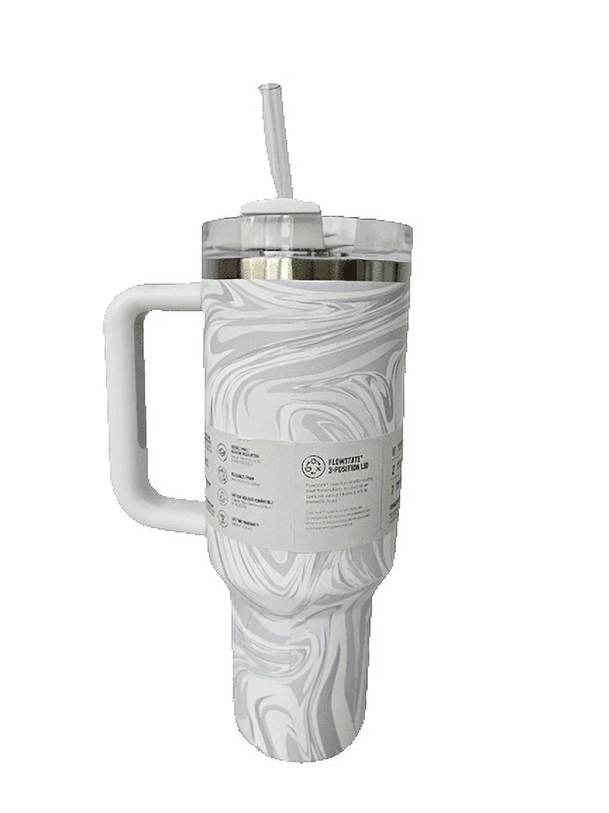 Stanley The Quencher H2.0 FlowState Tumbler Limited Edition Color | 40 OZ - Polar Swirl