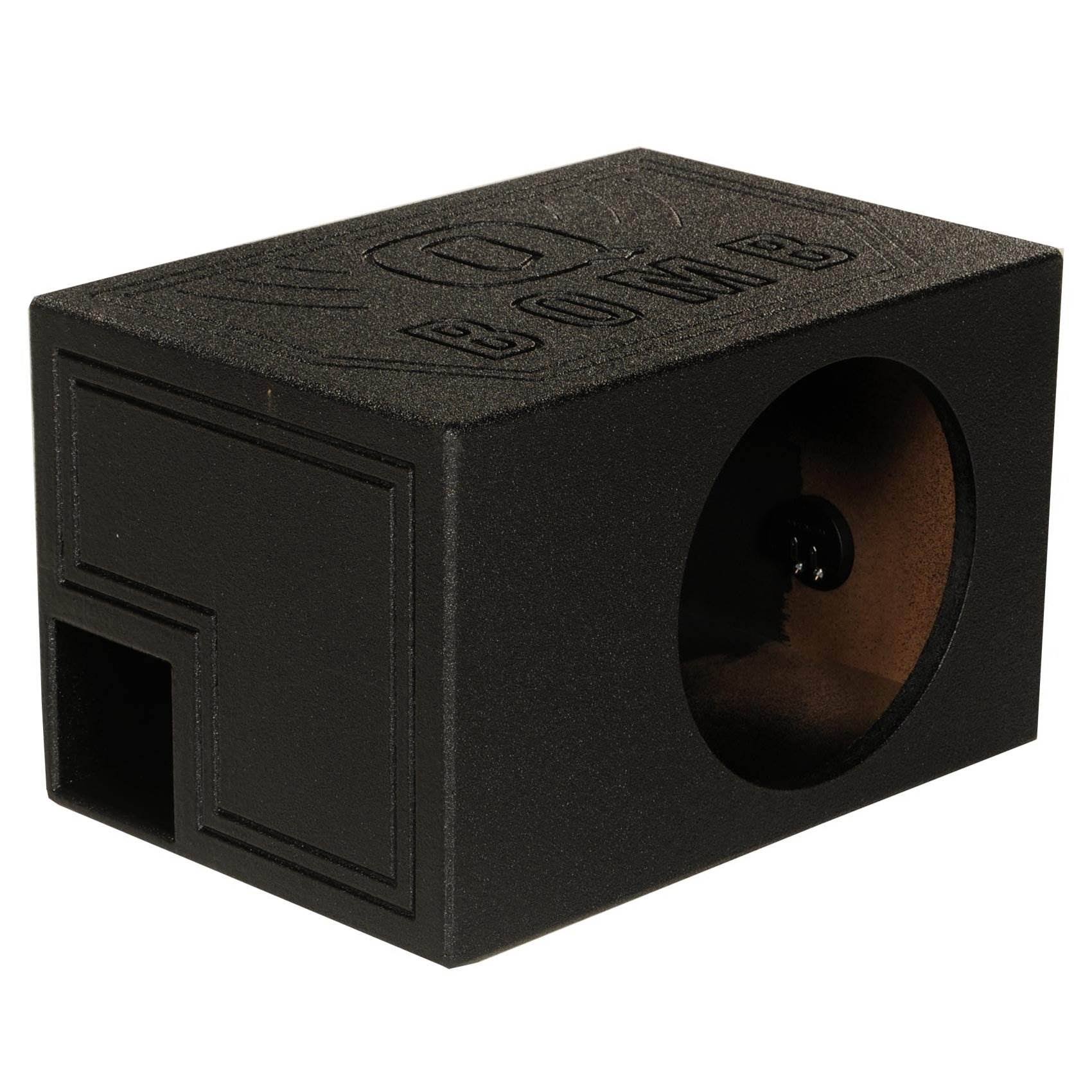 Qpower Qbomb8vl Single 8 inch Vented Ported Car Subwoofer Sub Box Enclosure