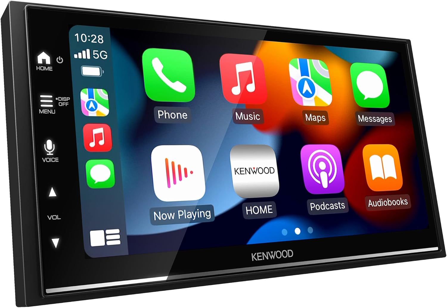 KENWOOD DMX8709S 6.8-Inch Capacitive Touch Screen, Car Stereo, Wireless CarPlay and Android Auto, Bluetooth, AM/FM Radio, MP3 Player, USB Port