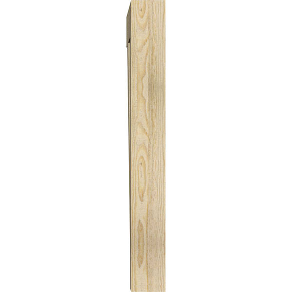 Ekena Millwork BKT04X22X34THR05RDF 4x22W x 22x22D x 34x22H Thorton Block Rough Sawn BRACKET, Douglas Fir
