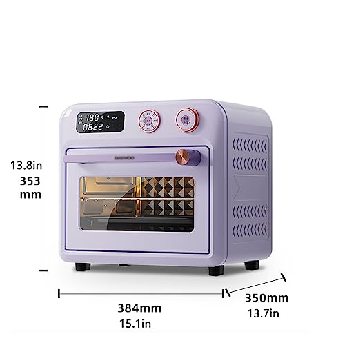 Visible Air Fryer Household Multifunctional Oil Free Air Fryer Oven 18l/4.7 Gallon Large Capacity Air Fryer For Kitchen