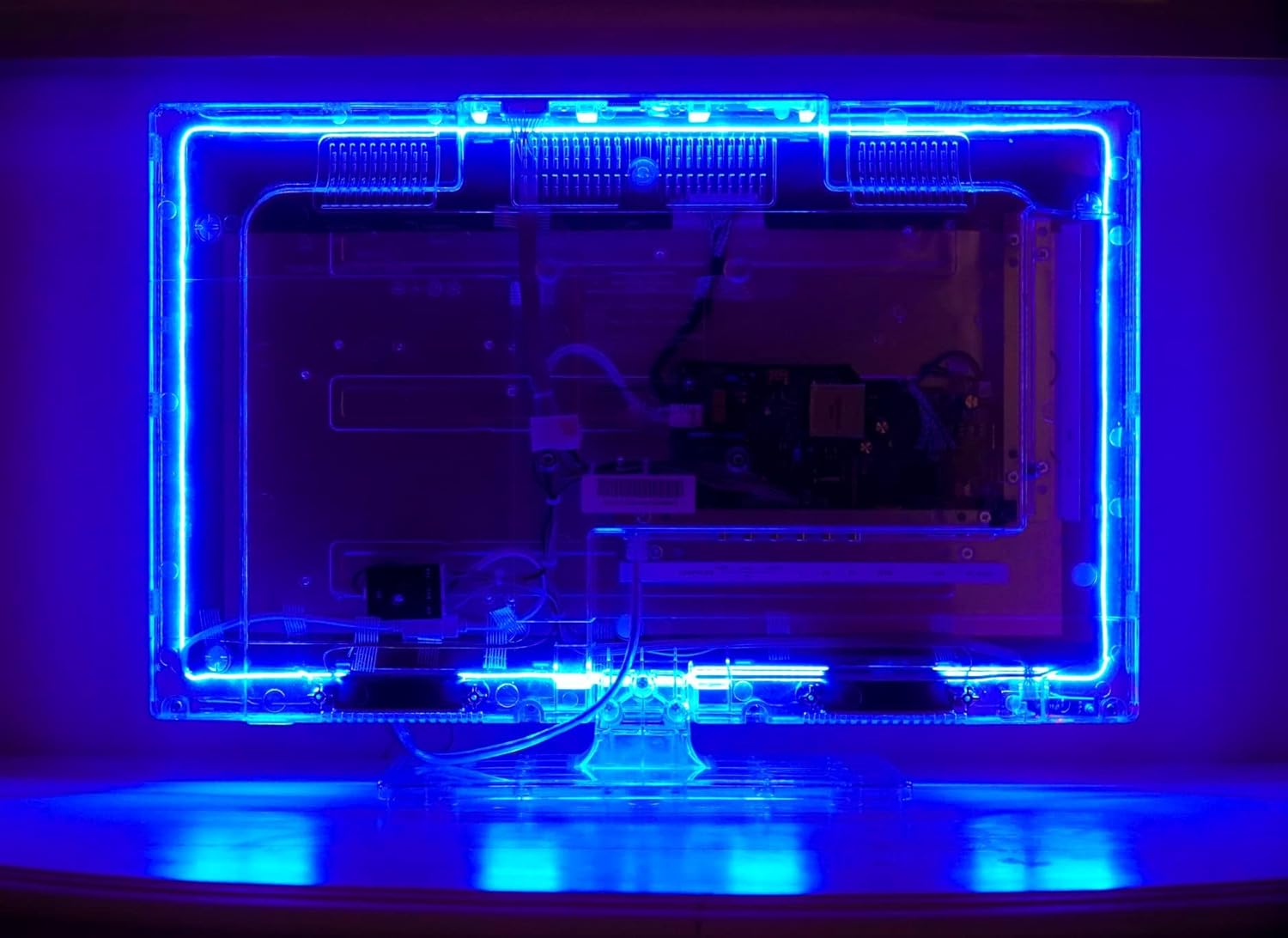 22-Inch Neon LED TV by Continu.us | Color-Changing, Non-Smart HD Retro Television
